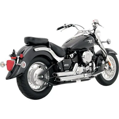 Vance & Hines Shortshots Echappement décalé chromé pour Yamaha
