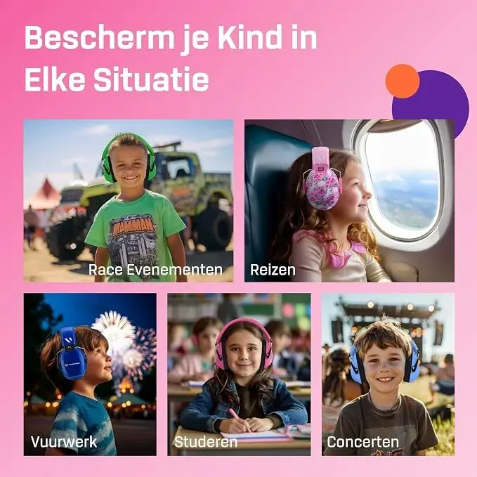 Vanderfields Kinder Gehoorkap Opvouwbaar - Nieuw