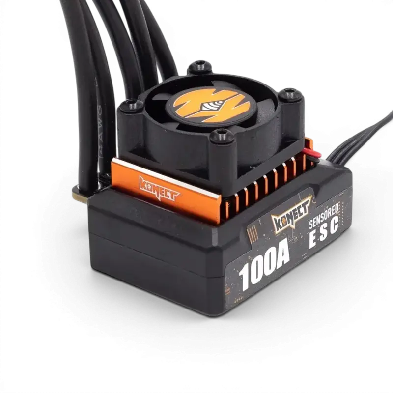 Variateur brushless 100A sensored / sensorless + carte de programmation