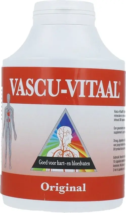 Vascu Vitaal Original 300 Vegetarische Capsules - Nieuw