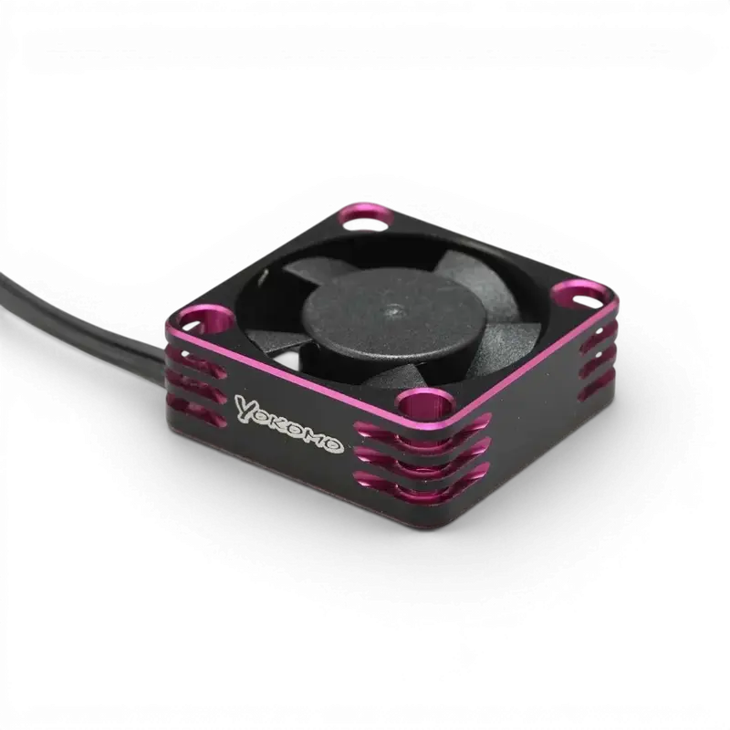 Ventilateur 30mm aluminium Violet