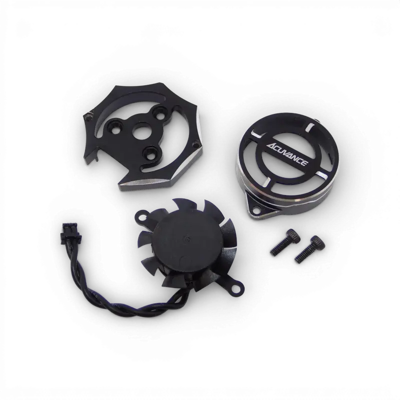 Ventilateur et capot Noir pour fledge