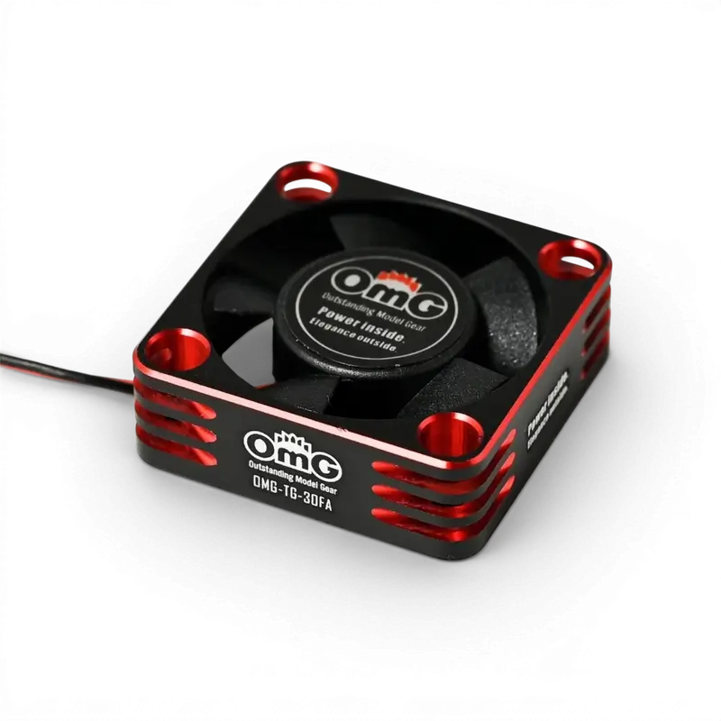 ventilateur pour ESC 30mm Rouge/noir