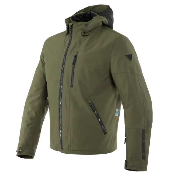 VESTE DAINESE MAYFAIR D DRY BLACK GRAPE LEAF