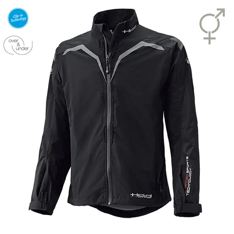 VESTE DE PLUIE RAINBLOCK NOIR BLANC