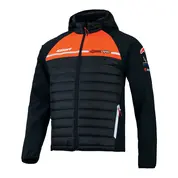 VESTE HYBREED MOTOLAND NOIR ORANGE 2022