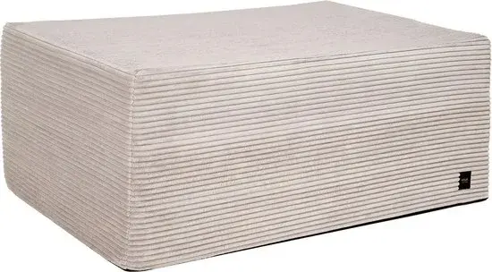 Vetsak Bloc Large Cord Velours Beige - Nieuw Outlet