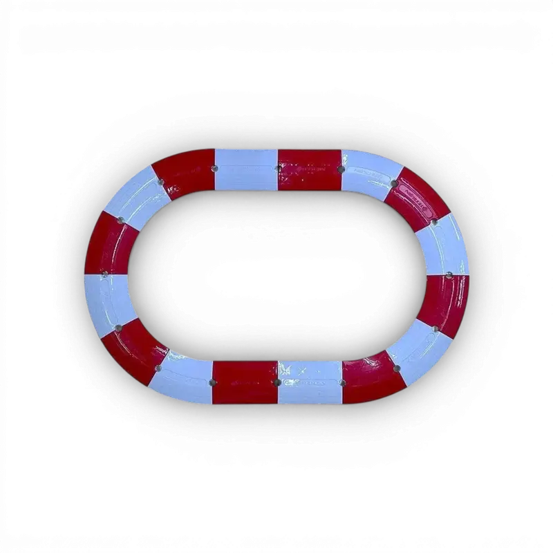 Vibreurs 1/10 - Kit d'entrainement kerbs Blanc/Rouge - 250r