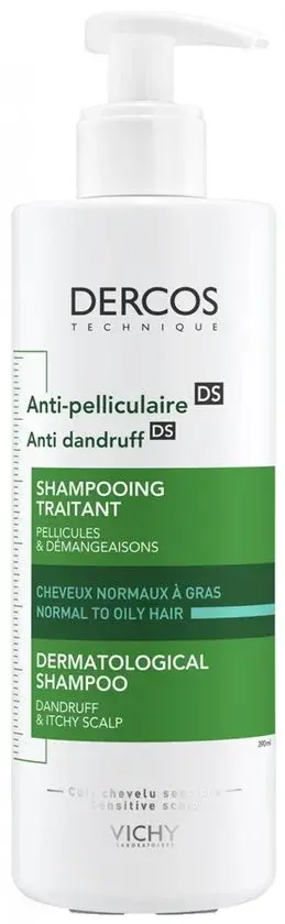 Vichy Dercos Shampooing Anti-Pelliculaire DS 390ml - Nouvelle Offre
