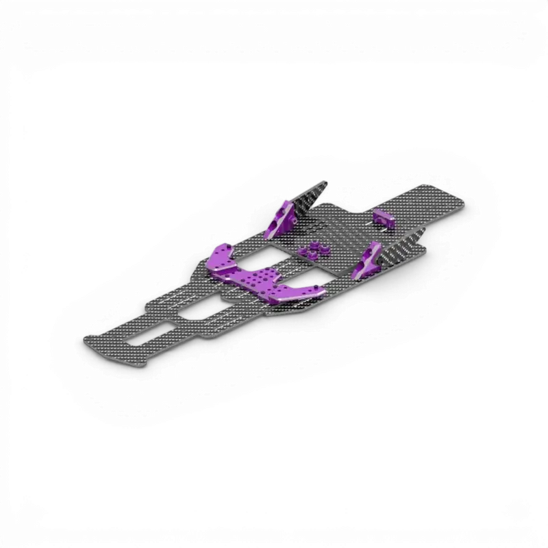Violet - Platine inférieure Conversion Shark