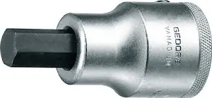 Vis Allen Gedore IN 32 3/4 pouces, largeur de l'empreinte hexagonale 19 mm, longueur 80 mm