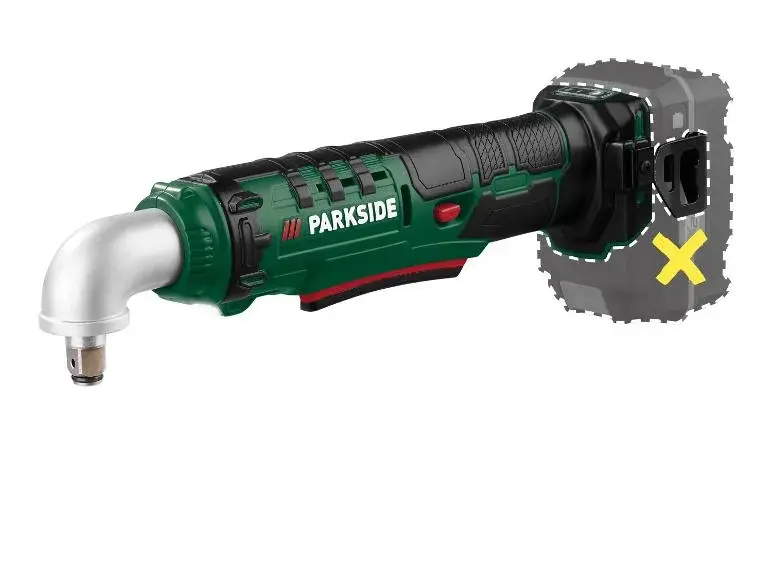 Visseuse d’angle à choc sans fil PAWS 20 A1, 20 V