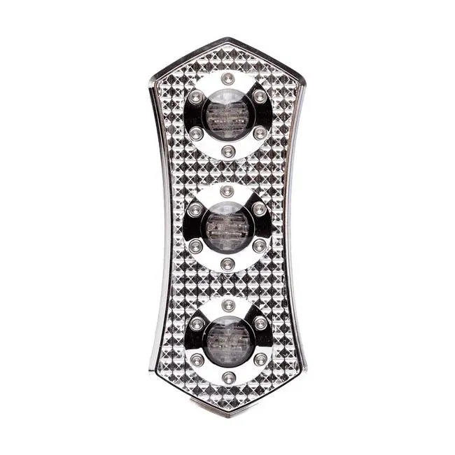 Vitys Design Diamond LED 3 In 1 Taillight Chrome
