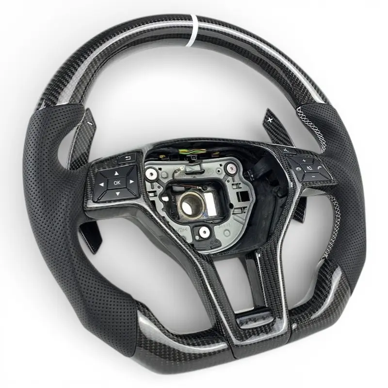 Volant Performance Carbone Pour Mercedes-Benz Classe C W204 - 2007 à 2014