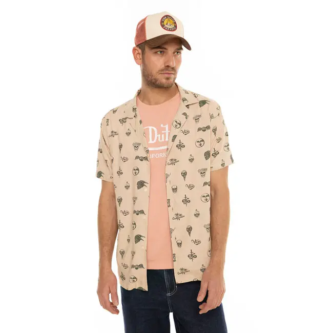 Von Dutch Chemise à manches courtes Iso