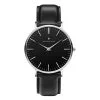 Wallace Hume Montre Cuir Noir - Neuf Outlet