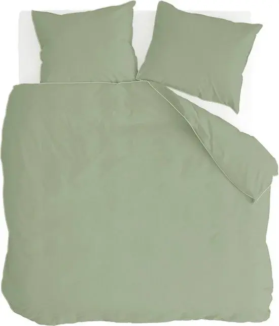 Walra Sweet Softy Housse de couette Verte 240x220 - Nouveau Outlet