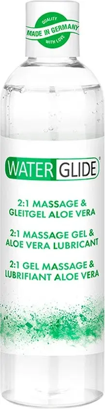 Waterglide Lubrifiant Massage & Aloe Vera - Nouvelle Offre