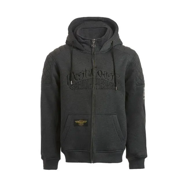 WCC Choppers Por Vida Zip Hoodie Gris