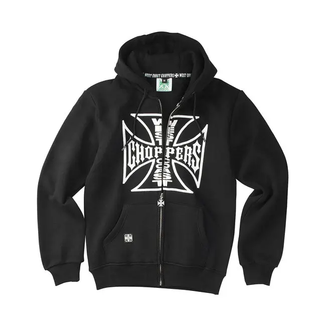 WCC OG Logo Zip Hoodie Noir