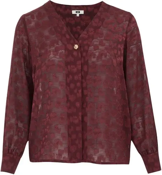 WE Fashion | Blouse texturée Curve | Femme | 50
