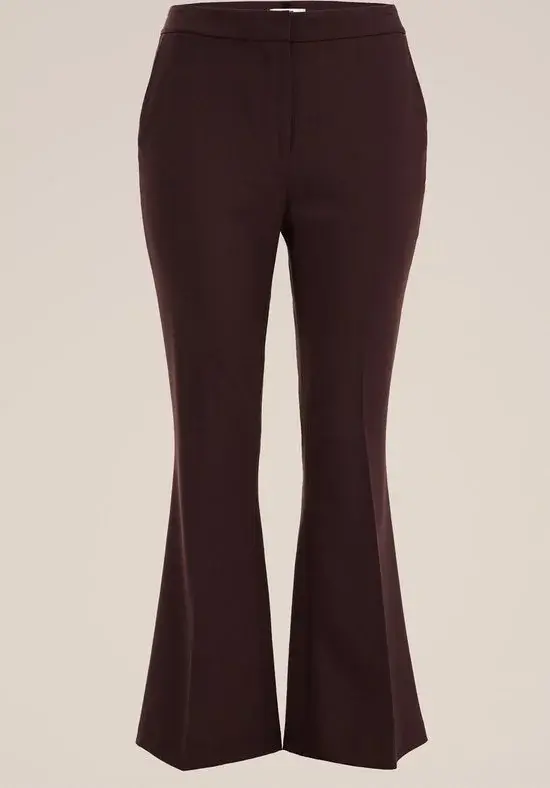 WE Fashion | Pantalon évasé Curve | Femme | EU46