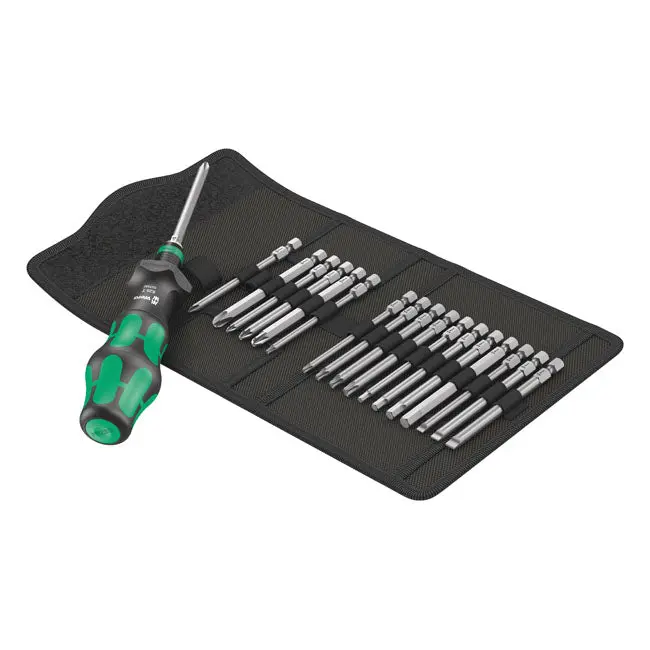 Wera Kraftform Kompakt Turbo 1 Jeu d'embouts 19 pièces