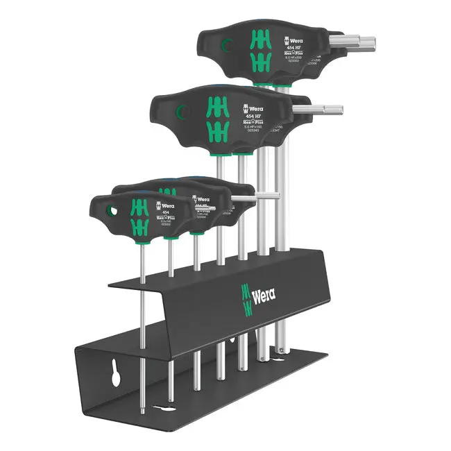 Wera Screwdriver Set T-handle Hex Plus Metric Sizes