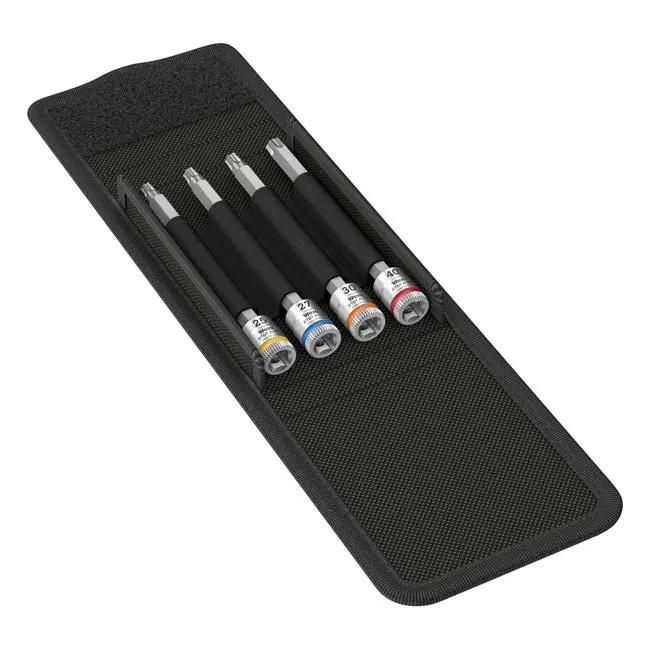 Wera Torx Socket Bit Set 1/4" Drive
