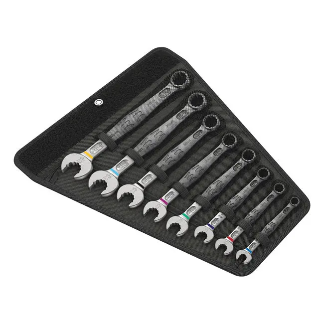Wera Wrench Open/Box End Set 8-pcs Joker 6003 Series US Sizes