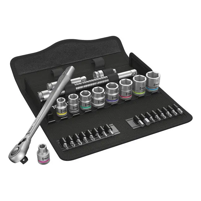 Wera Zyklop Metal Ratchet Kit 3/8" Drive 29-pcs Metric Sizes
