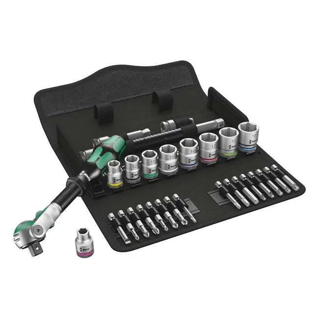 Wera Zyklop Ratchet Kit 3/8" Drive 29-pcs Metric Sizes