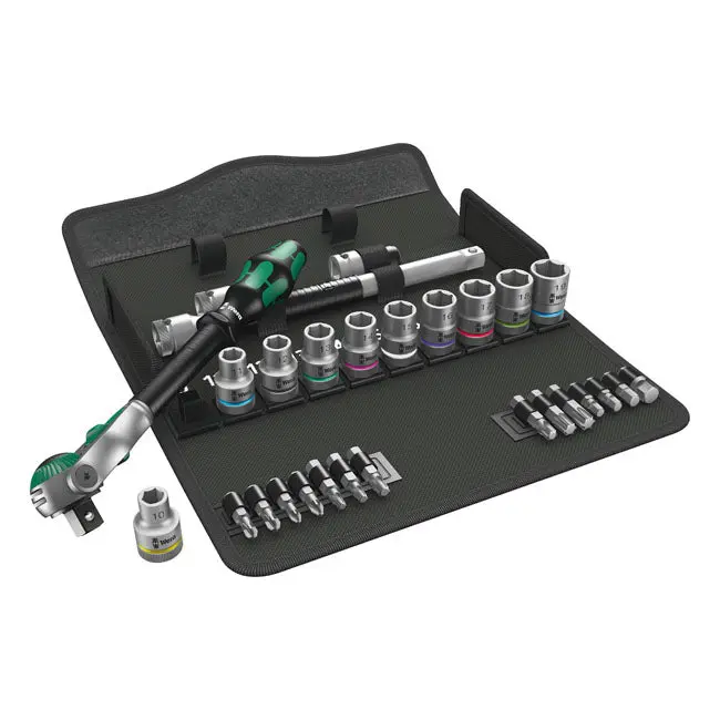 Wera Zyklop Speed Ratchet Kit 1/2" Drive 28-pcs Metric Sizes