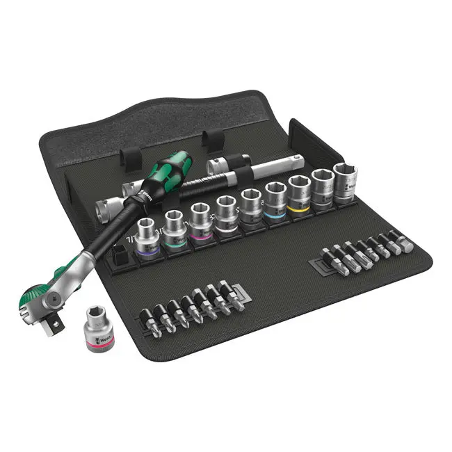 Wera Zyklop Speed Ratchet Kit 1/2" Drive 28-pcs US Sizes