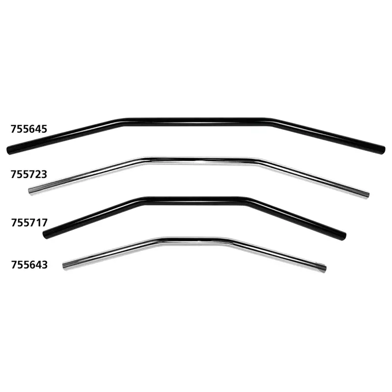Westland Customs 1" Drag Bar Guidon Moto