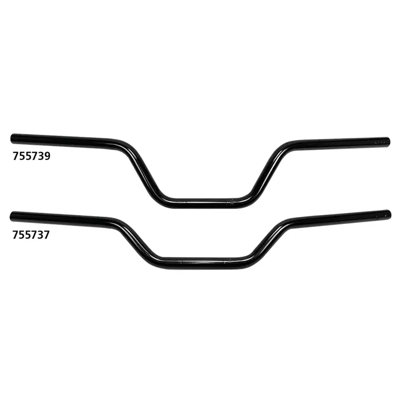 Westland Customs 1" Street Track Handlebars Black
