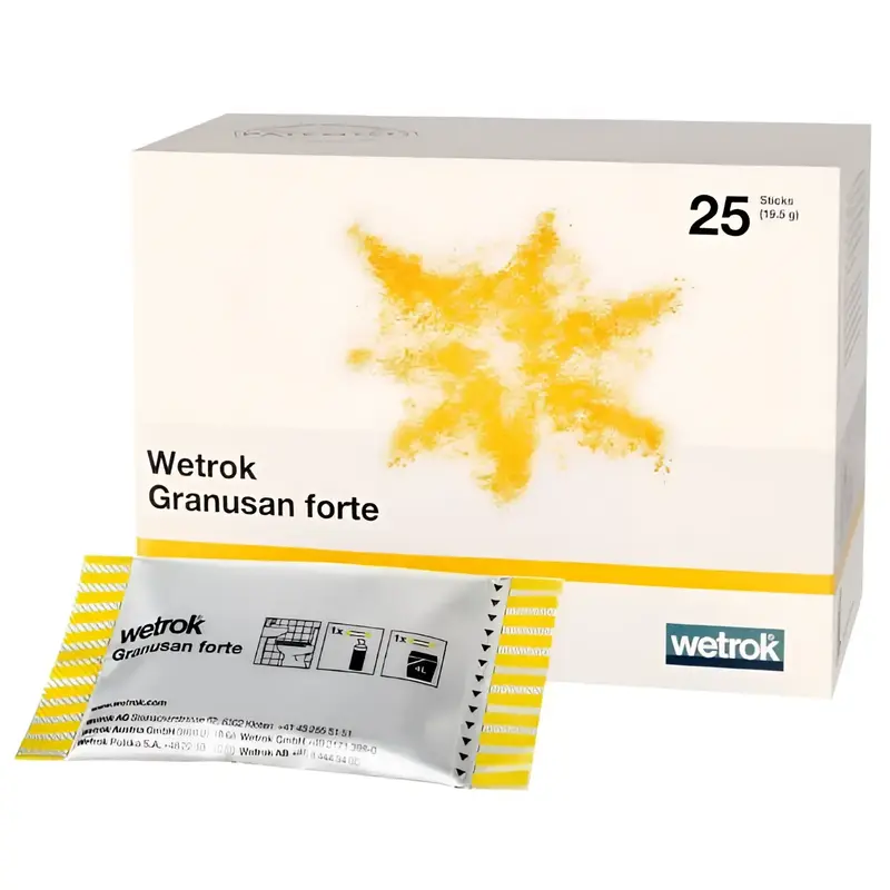 Wetrok Granusan Forte Nettoyant sanitaire concentré en sticks
