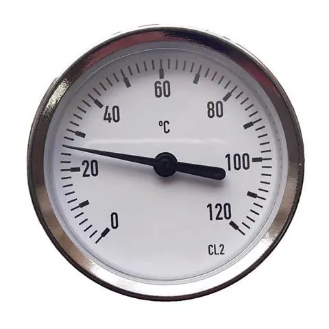Wika Thermomètre Ø63 MM 1/2'' Gz – Jusqu'à 120°c