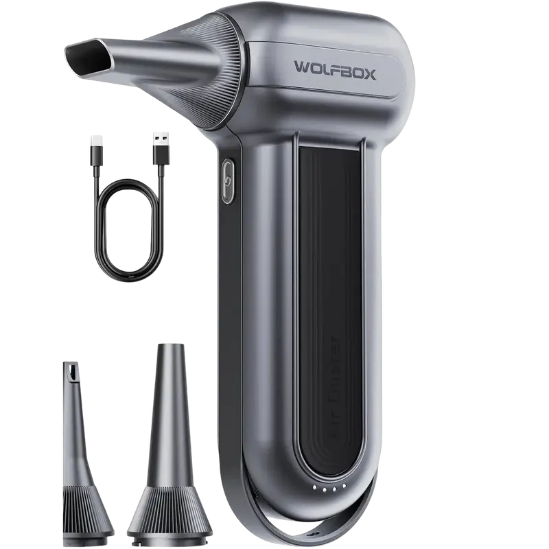 Wolfbox MF100 Dépoussiéreur sans Fil Gris - Nouveau Outlet