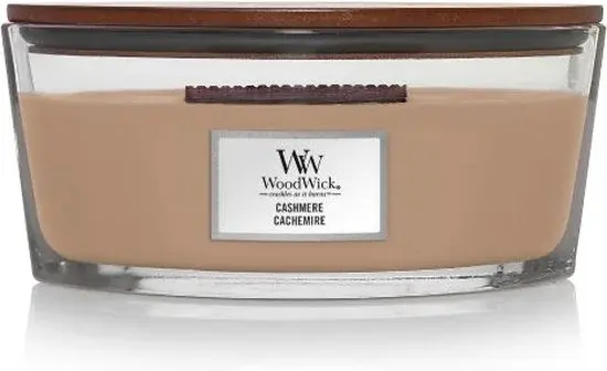 WoodWick Bougie Parfumée Heartwick Flame Cachemire - Neuf Outlet