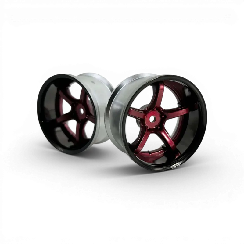 WORK EMOTION T5R OFFSET 8 Rouge candy/Noir