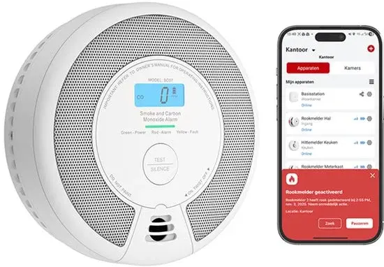 X-Sense SC07-MR Détecteur combiné intelligent Wi-Fi Link+ Pro - Nouveau Outlet