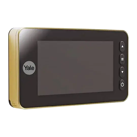 Yale Visiophone numérique DDV5800 Noir/Or - Neuf Outlet