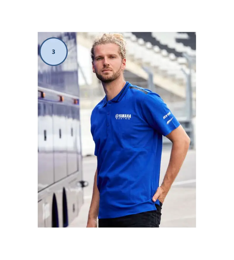 YAMAHA POLO PADDOCK 2022 ESSENTIEL ASKILL BLEU