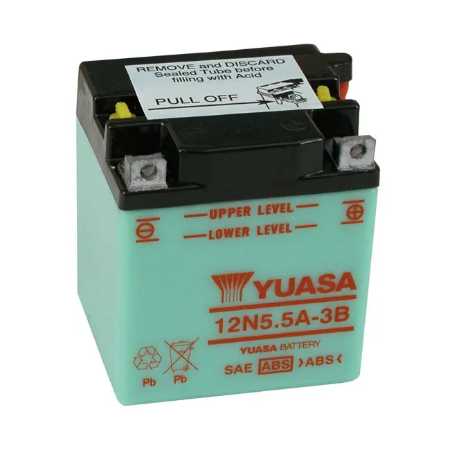 Yuasa 12N5.5A-3B Batterie plomb-acide 12V 5.5Ah 55CCA