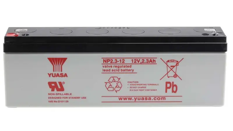 Yuasa NP2.3-12 12V Faston F1 Batterie Plomb Étanchéifiée - Nouvelle Prise