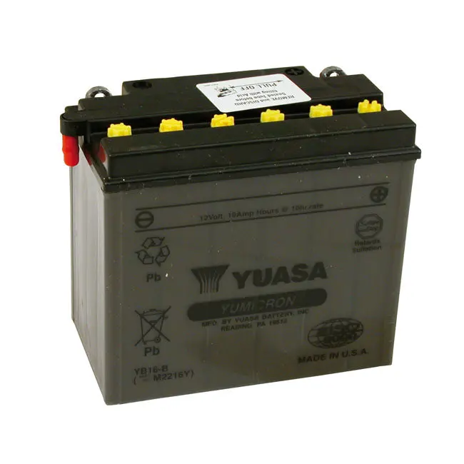 Yuasa Yumicron 12V Batterie Acide Plomb 19Ah 215CCA