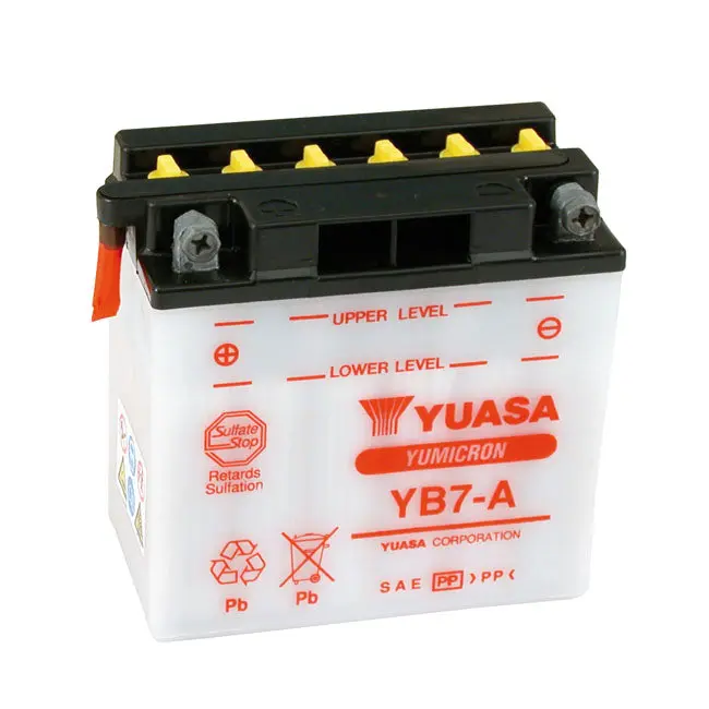 Yuasa Yumicron 12V Batterie Acide Plomb 7Ah 105CCA