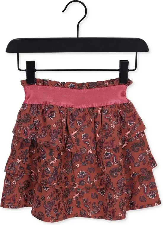 Z8 Orianne Jupes Fleuries Brique - Neuf Outlet