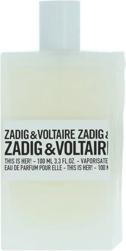 Zadig & Voltaire This Is Her! Eau de Parfum 100ml - Neuf